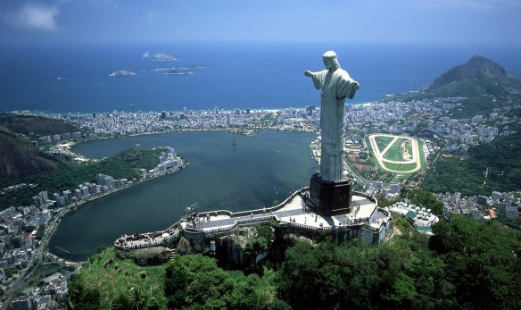 Aerial view of Christ the Redeemer and Rio de Janeiro. Photo: CC BY 2.0 / Sam Valadi