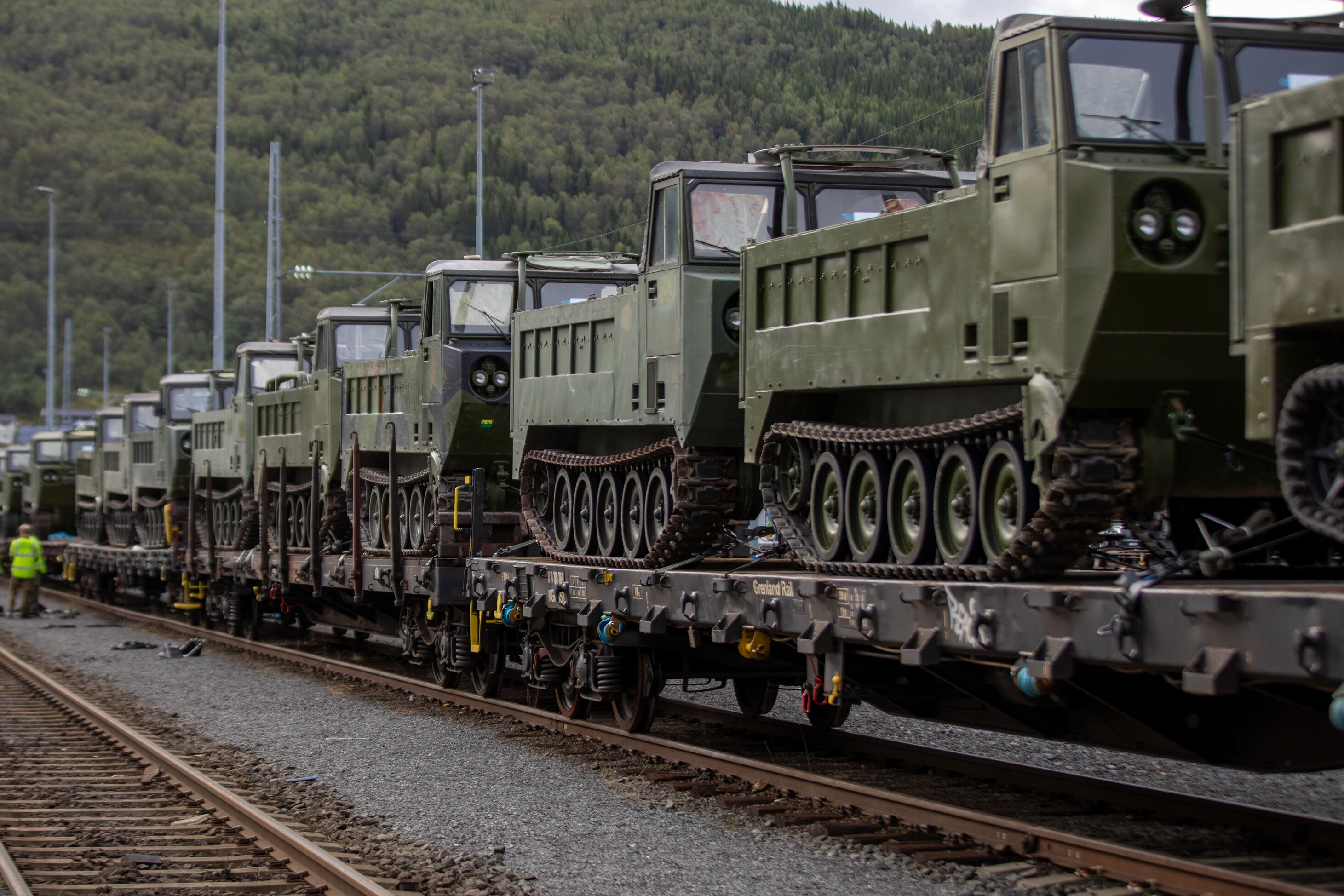 Norwegian tanks. Photo: Trygve Hongset / Forsvaret