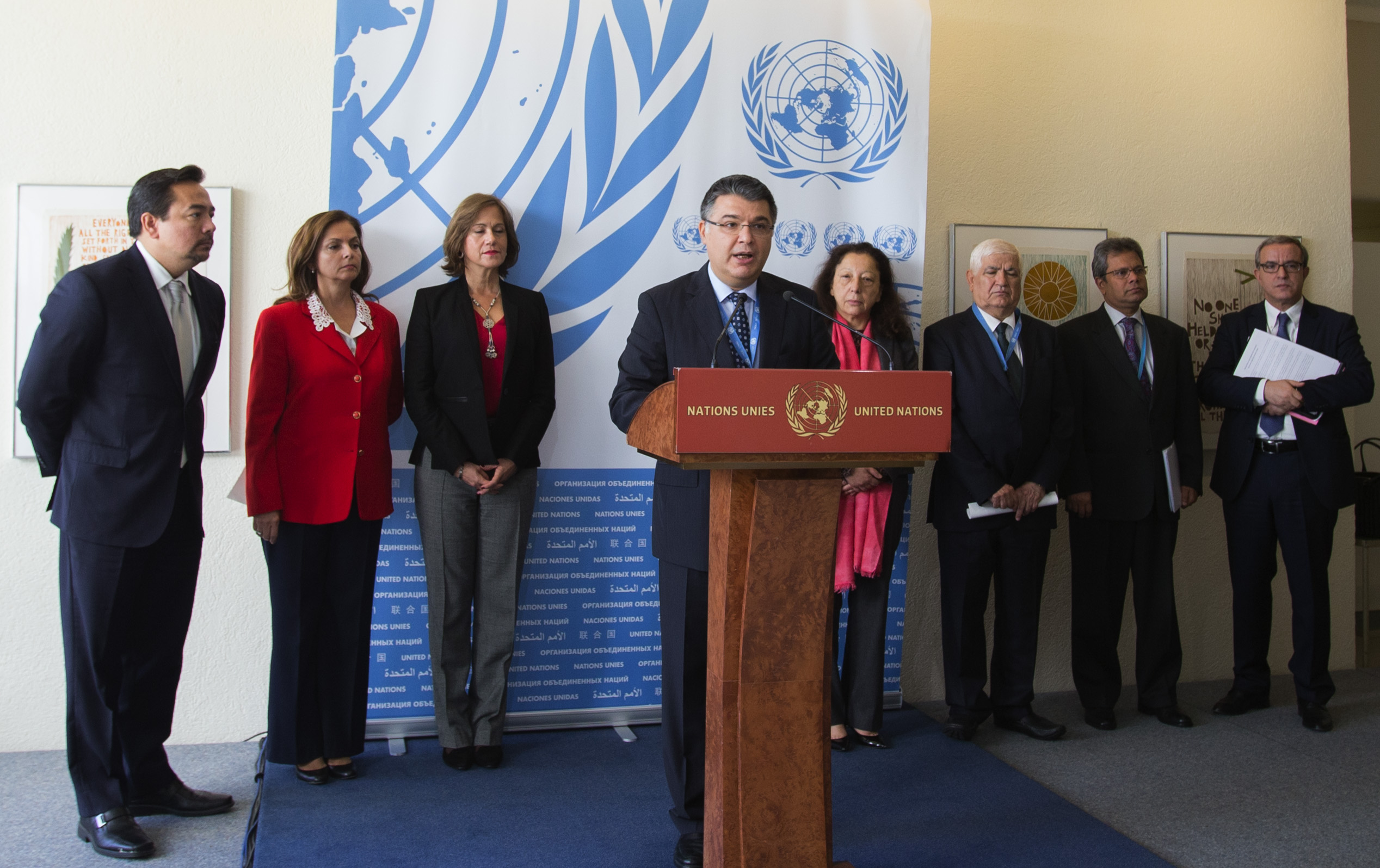 In October 2015, the Human Rights Council passed the first resolution on human rights and preventing and countering violent extremism. PHOTO: U.S. Mission/Eric Bridiers. Photo: U.S. Mission Photo/Eric Bridiers