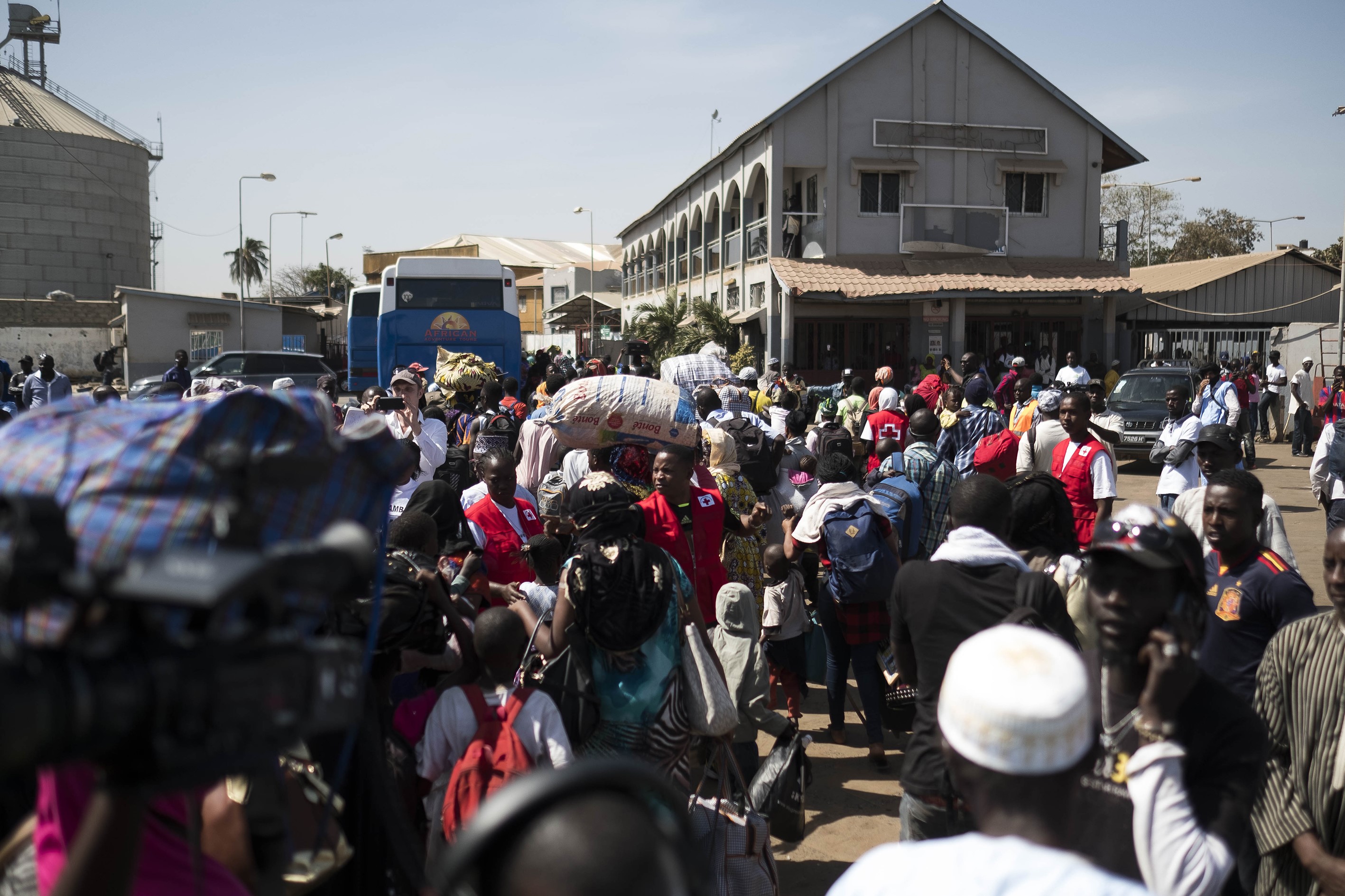 Political crisis in Gambia. Illustration: Getty Images/Anadolu