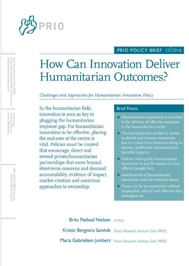 Front cover of publication