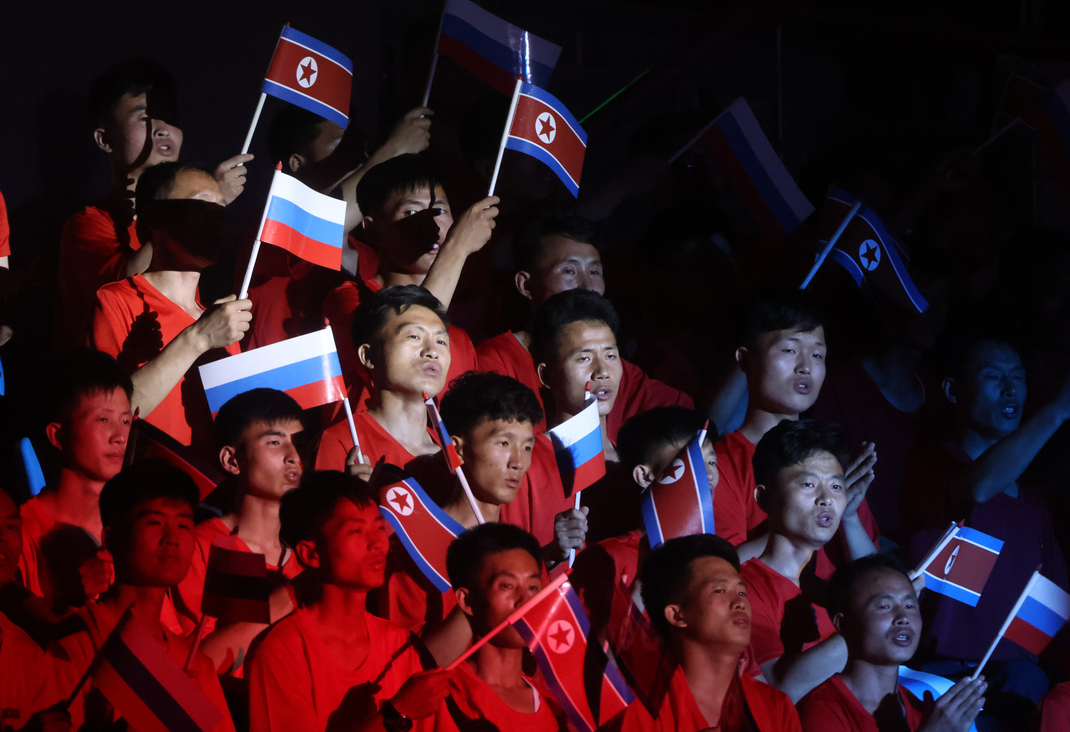 Pyongyang, North Korea June 19, 2024. Vladimir Putin is in North Korea for a two-day diplomatic visit. Photo: Contributor/Getty Images