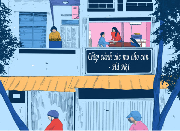 MigrationRhythms Hanoi comic Vietnamese