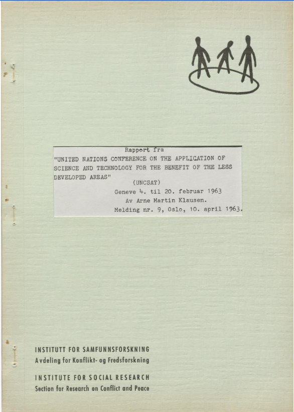 Front cover of publication