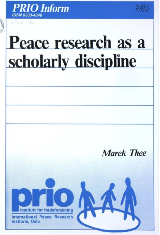 Front cover of publication