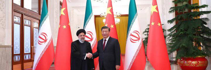 President of Iran Ebrahim Raisi meets with President of China Xi Jinping in Beijing, during Raisi's state visit to China. February 14, 2023. Photo: www.mehrnews.com