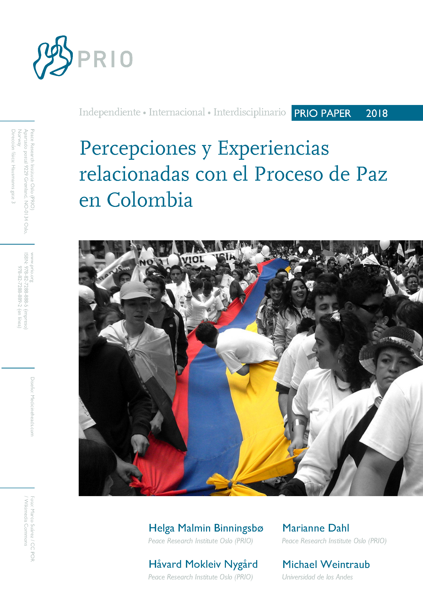 Front cover of publication