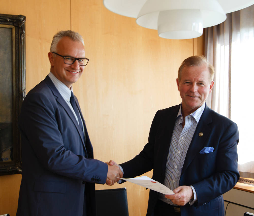 Uio Rector Firming up Ties with the University of Oslo – Peace Research Institute ...