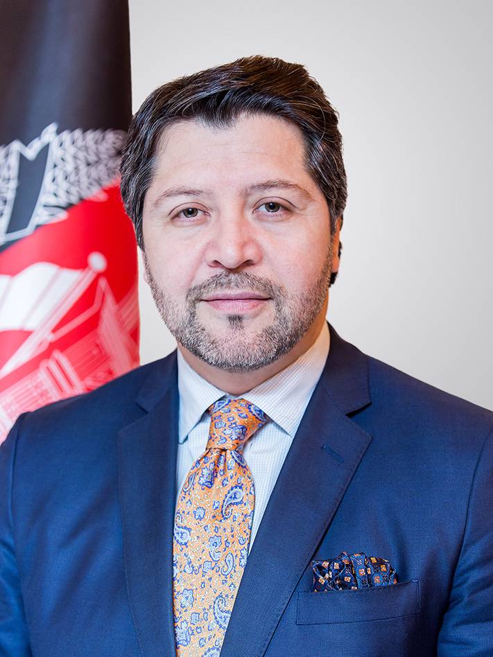 Mr Hekmat Karzai. Deputy Foreign Minister of Afghanistan since 2015. Photo: Afghan Ministry of Foreign Affairs, Public Domain