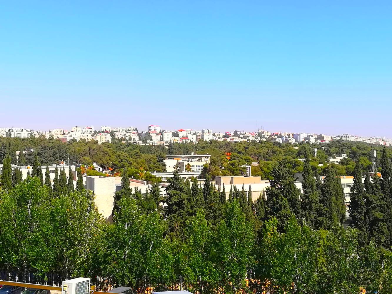 A view over the University of Jordan campus. Photo: Malkawi99 CC BY via Wikimedia Commons