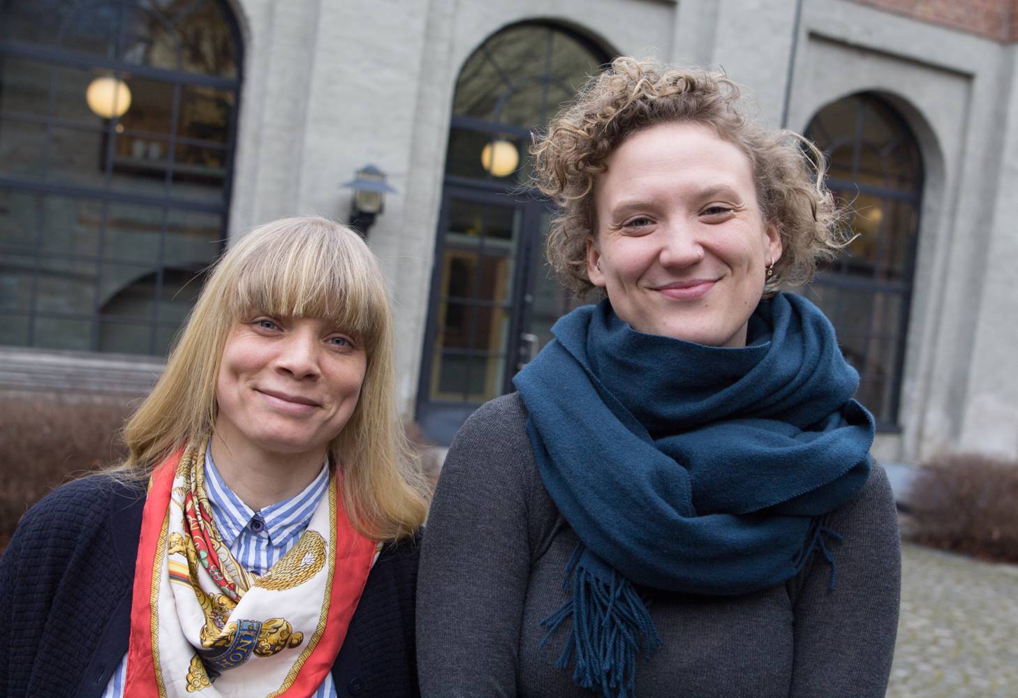 Summer school coordinators 2017: Marte Heian-Engdal and Ida Roland Birkvad. Photo: PRIO / Ebba Tellander