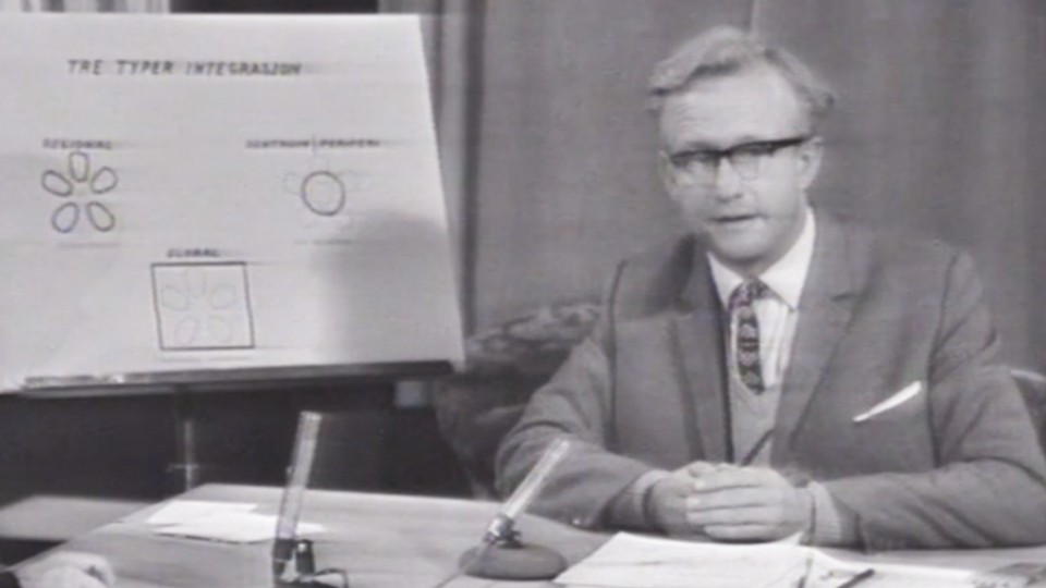 Johan Galtung in the TV programme from 1966.