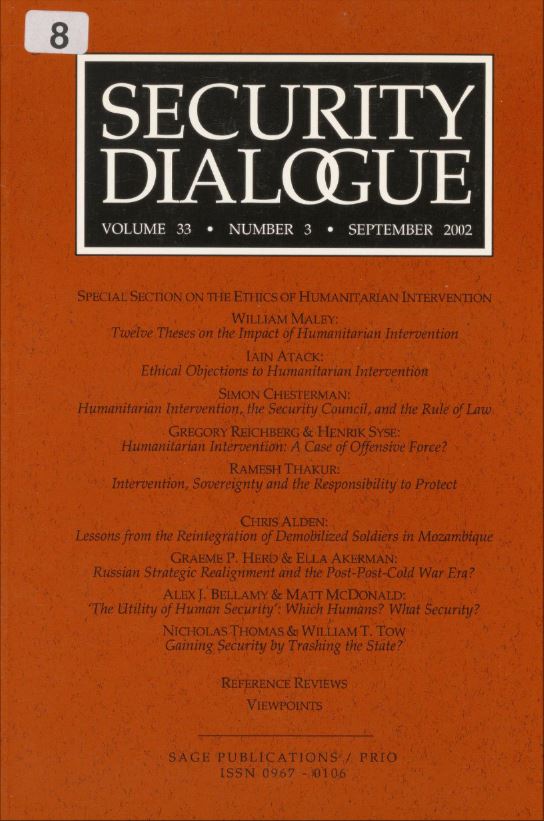 Front cover of publication. Sage