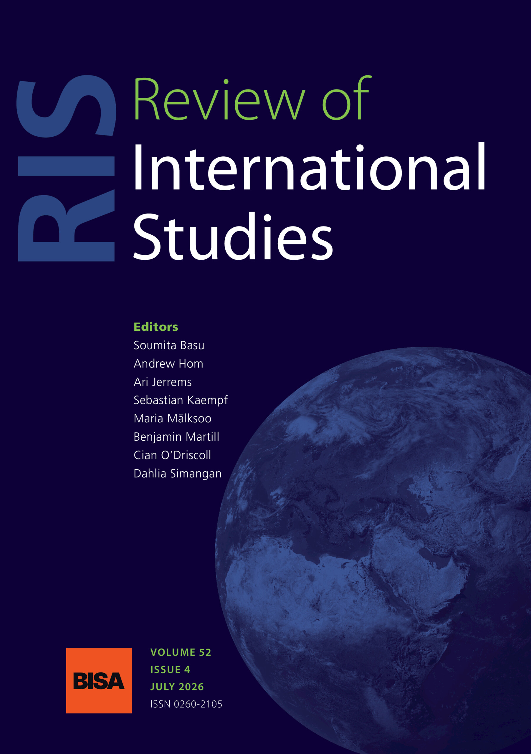 Review of International Studies. Review of International Studies