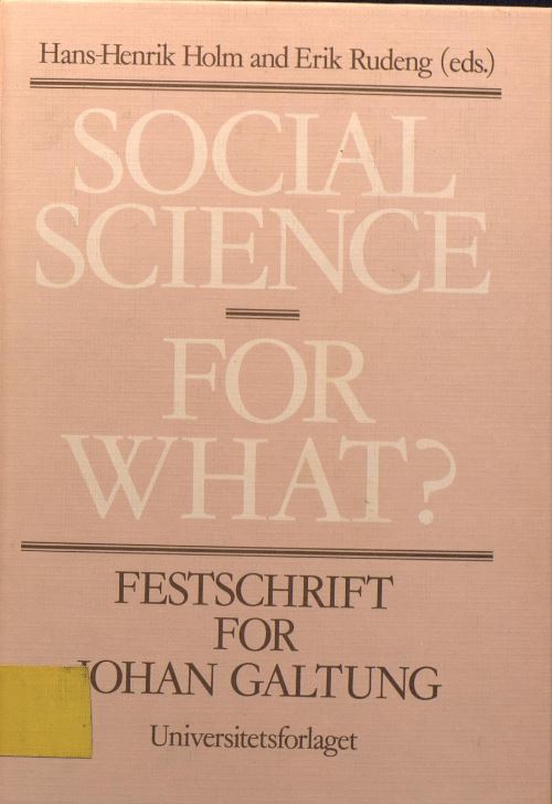 Front cover of publication