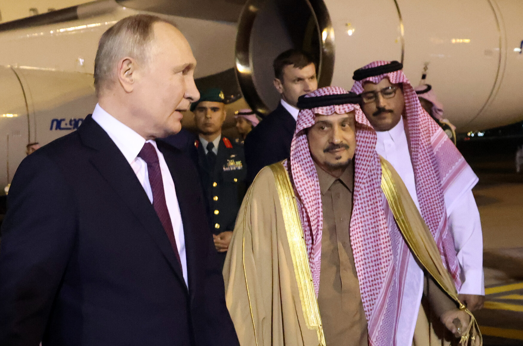 Putin visits Saudi Arabia in December 2023. Contributor/Getty Images
