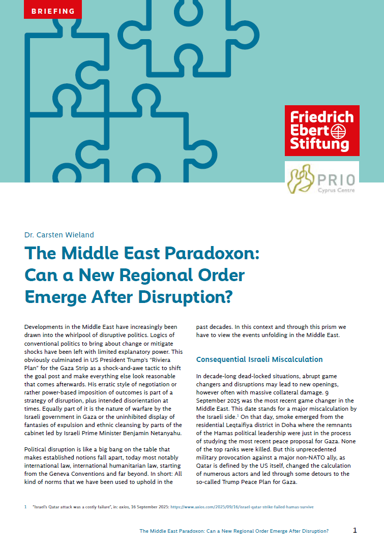 FES PCC brief. Illustration: FES