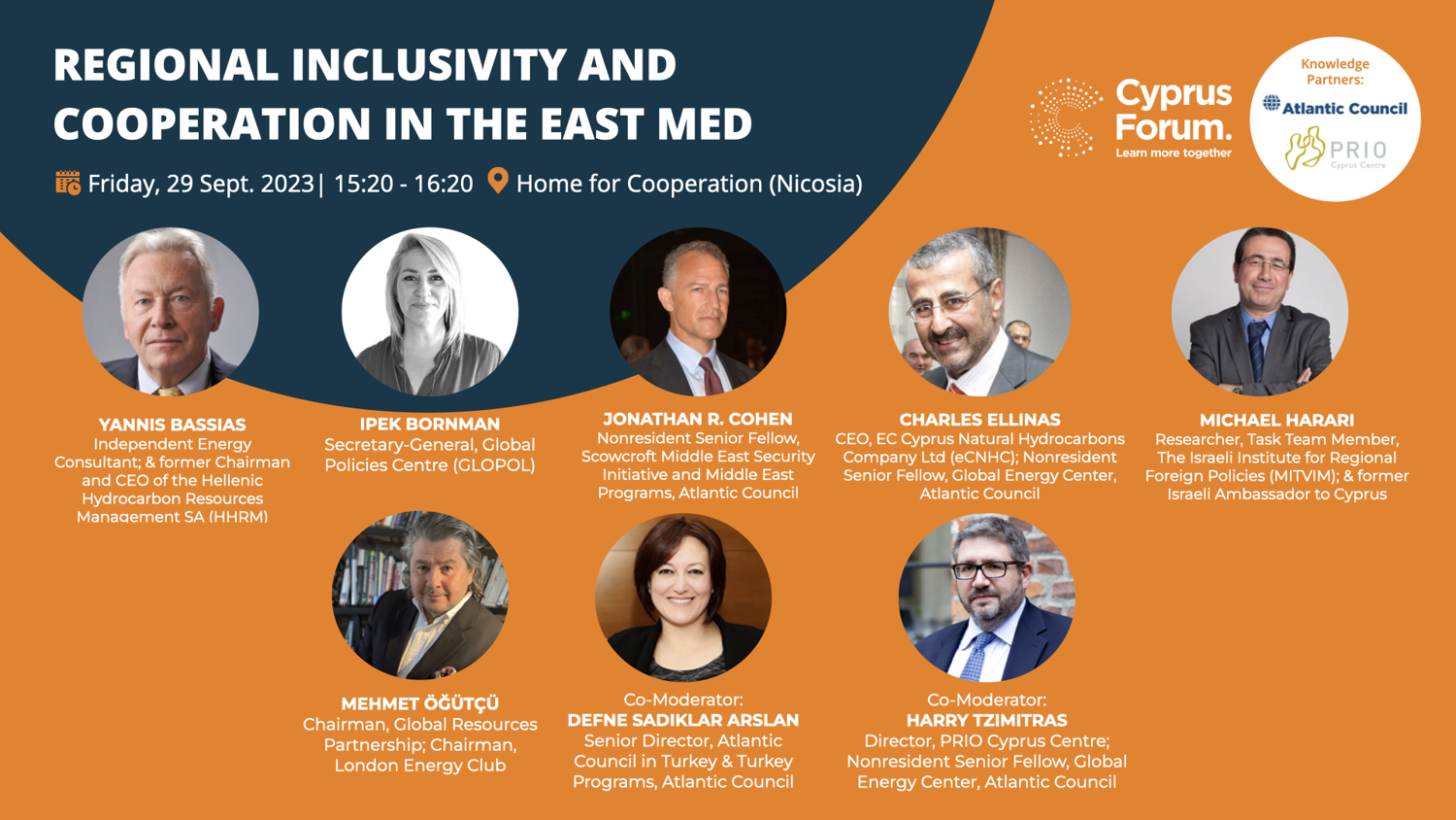 Cyprus forum panel. Illustration: PCC