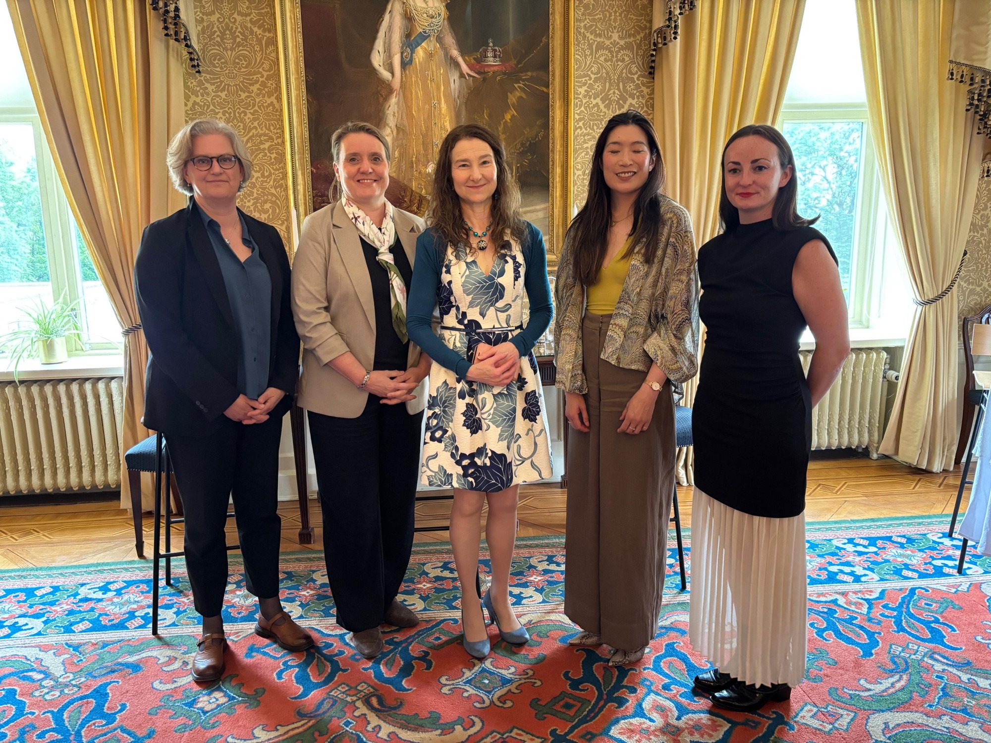 Panelists at the British Embassy in Oslo event on Conflict-related Sexual Violence. Photo: British Embassy Oslo