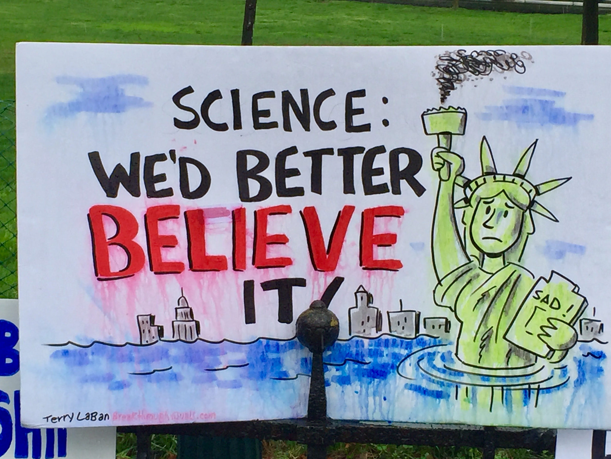Banner at the March for Science, Washington, D.C. Photo: becker1999 @ Flickr