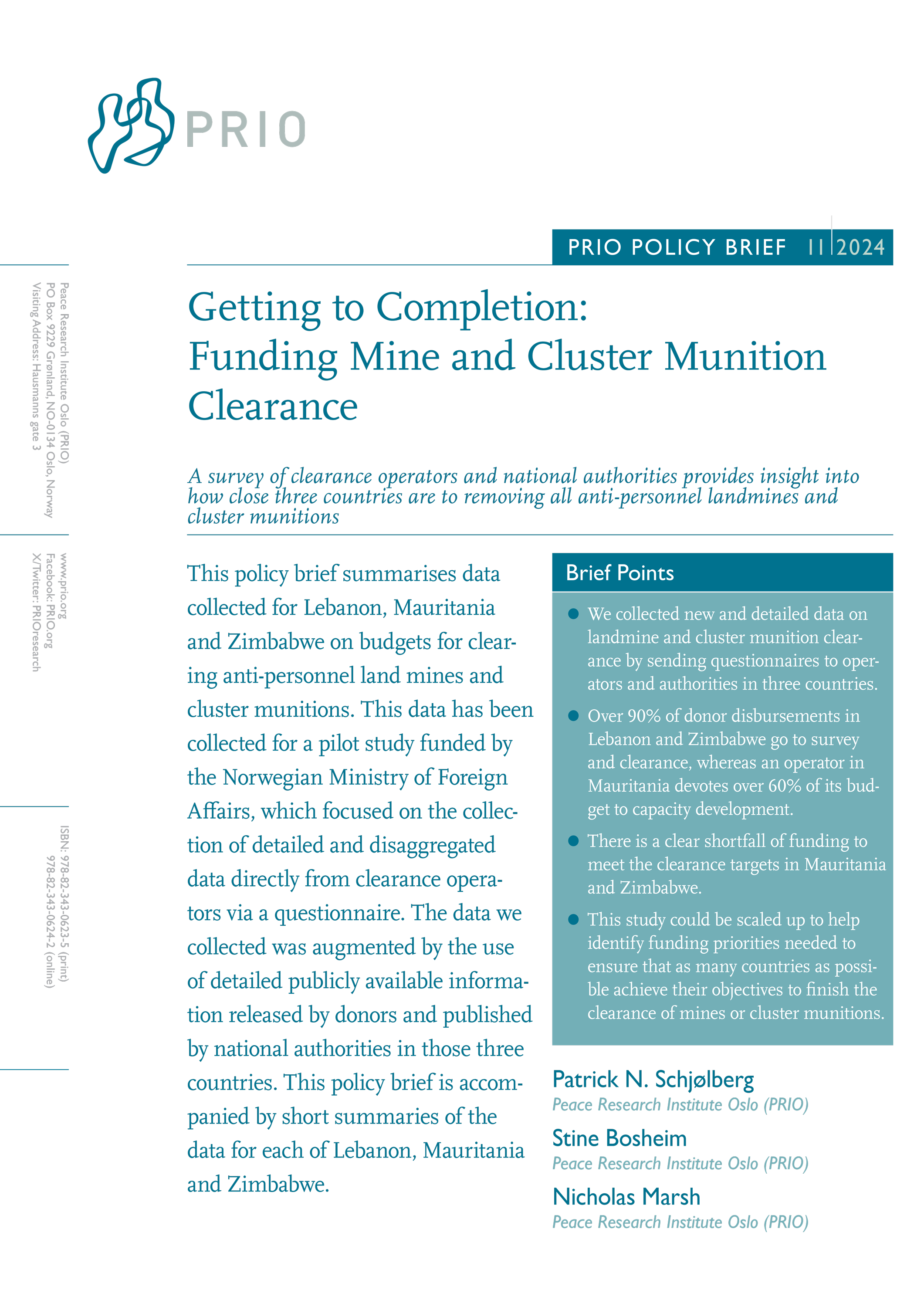 Cover - PRIO Policy Brief 11-2024