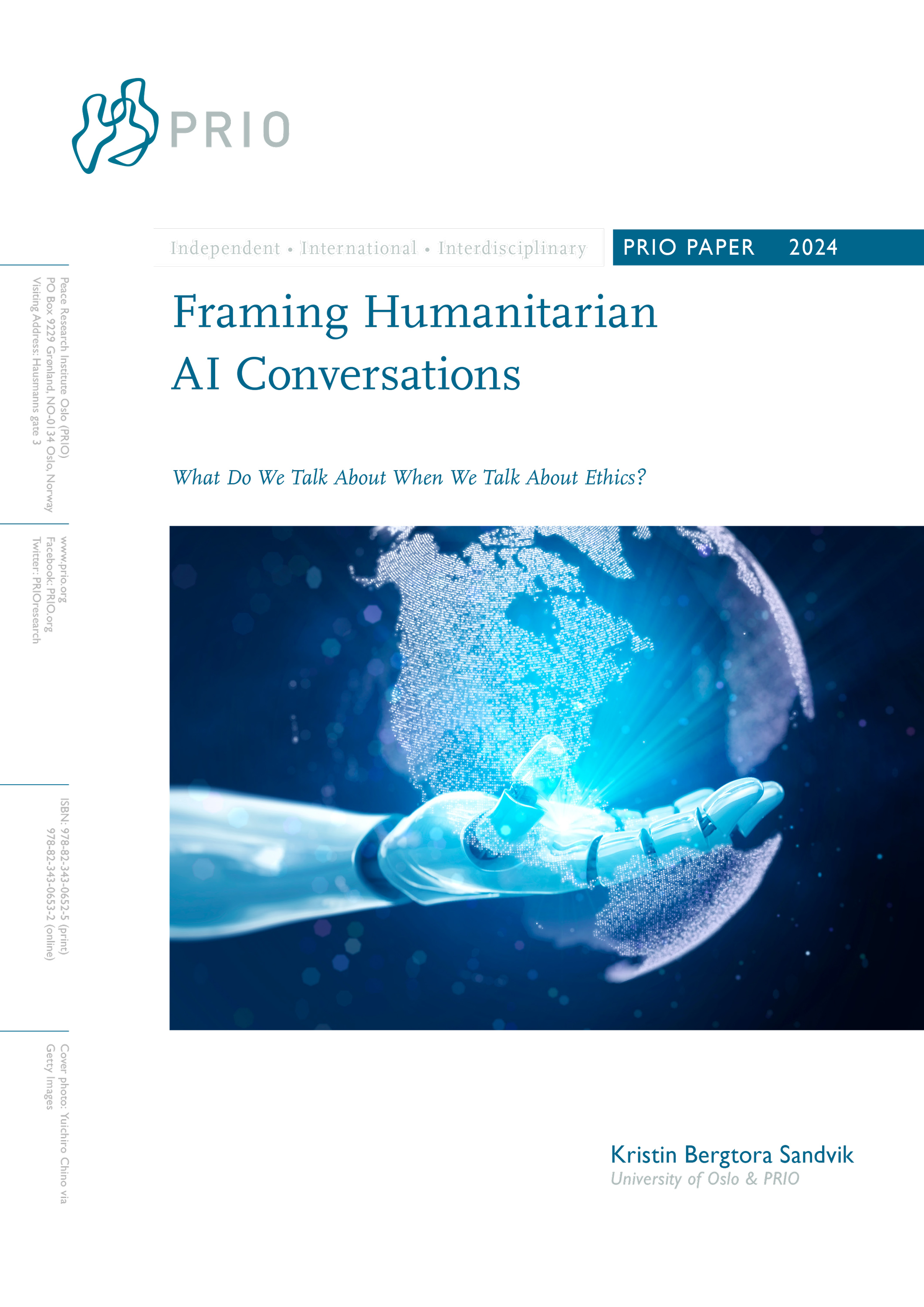 Framing Humanitarian AI Conversations