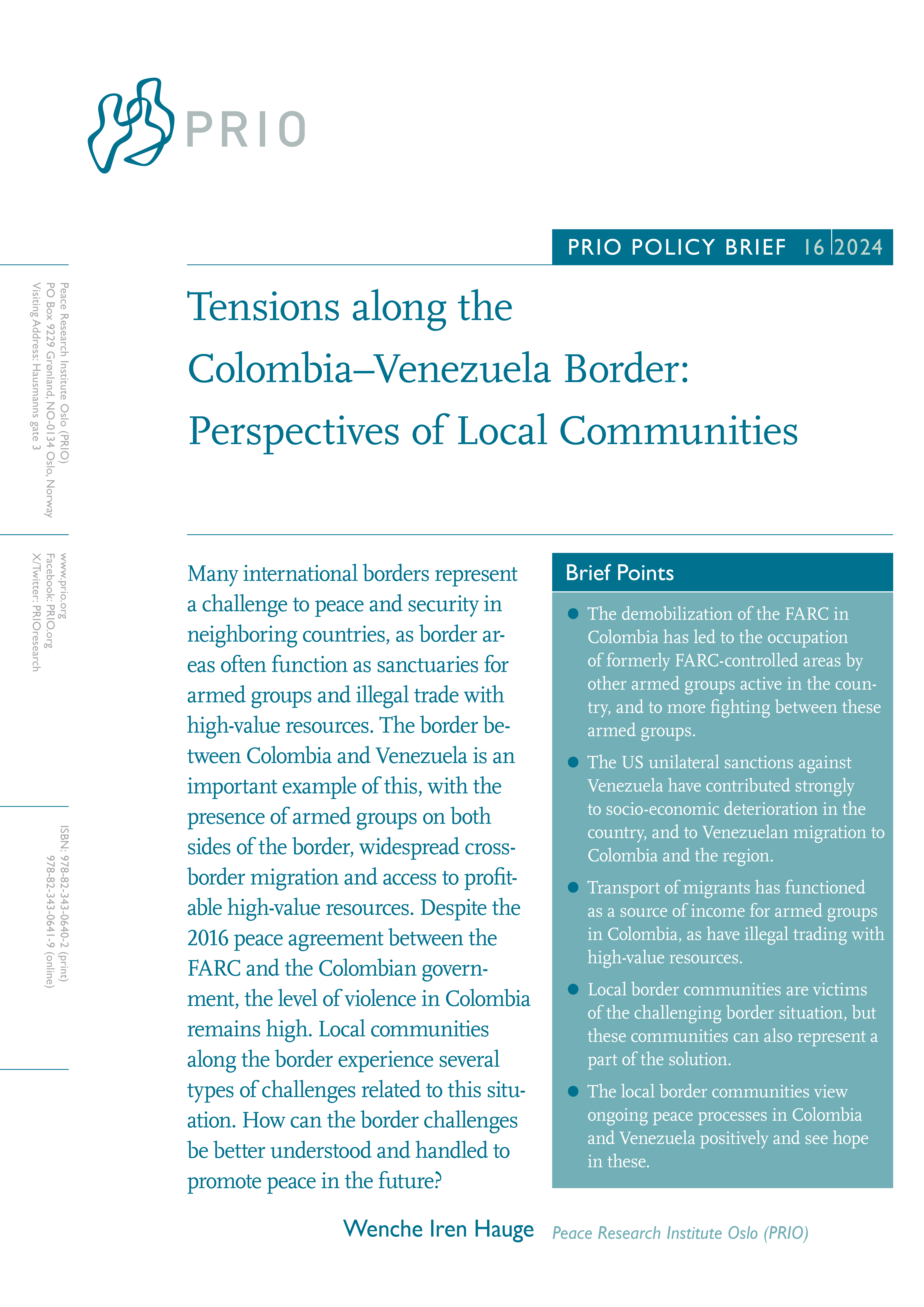 Cover - PRIO Policy Brief 16-2024