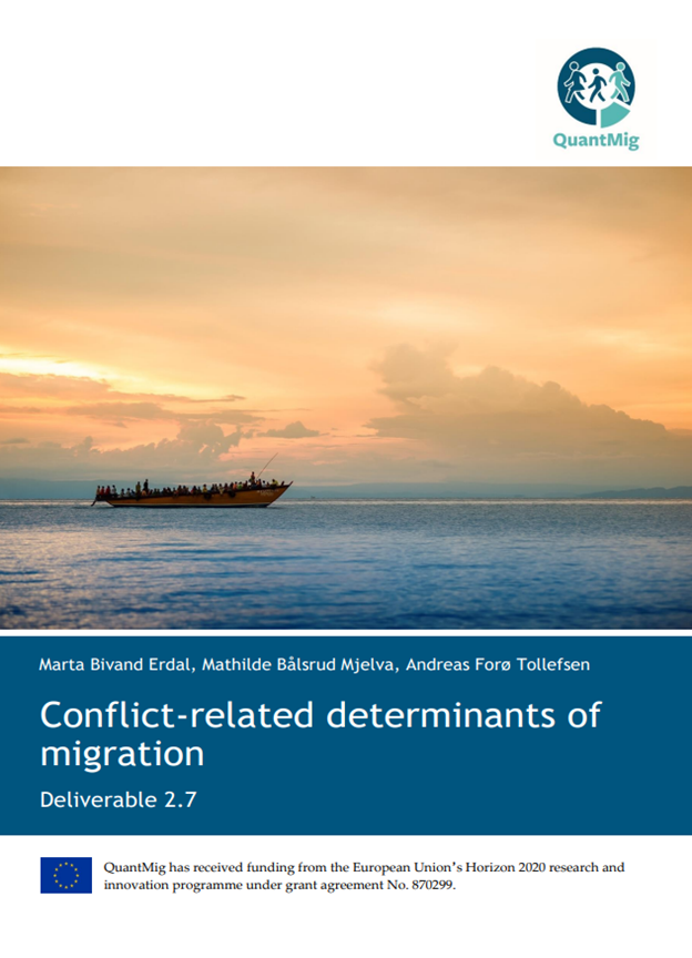 Conflict-related determinants of migration (QuantMig project background paper D.2.7).