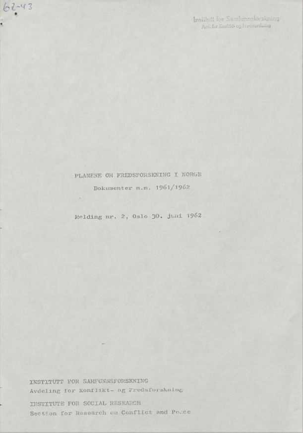 Front cover of publication