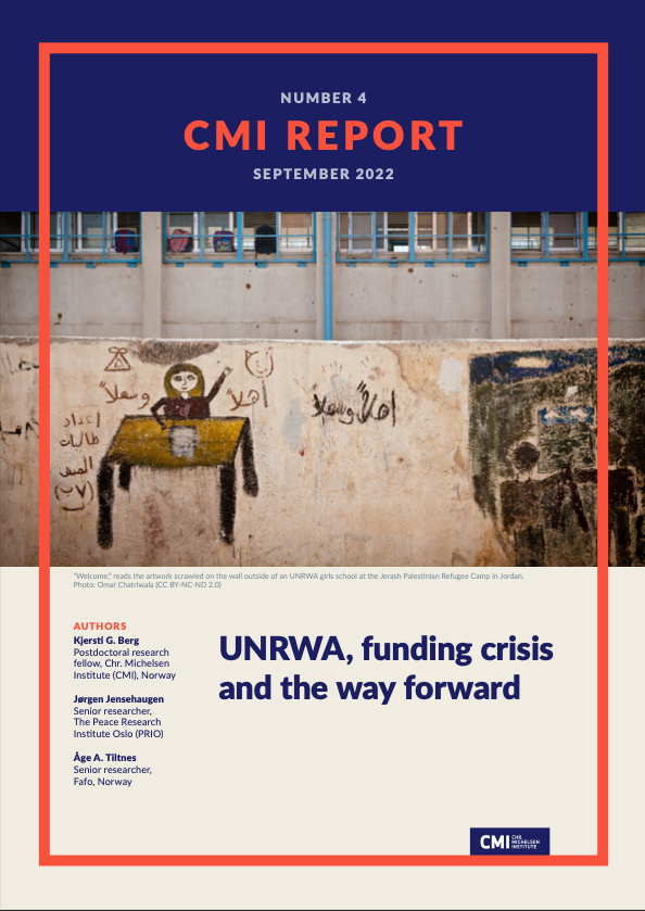 Scenarios For UNRWA And The Way Forward. New Report Out – Peace ...