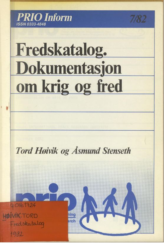 Front cover of publication