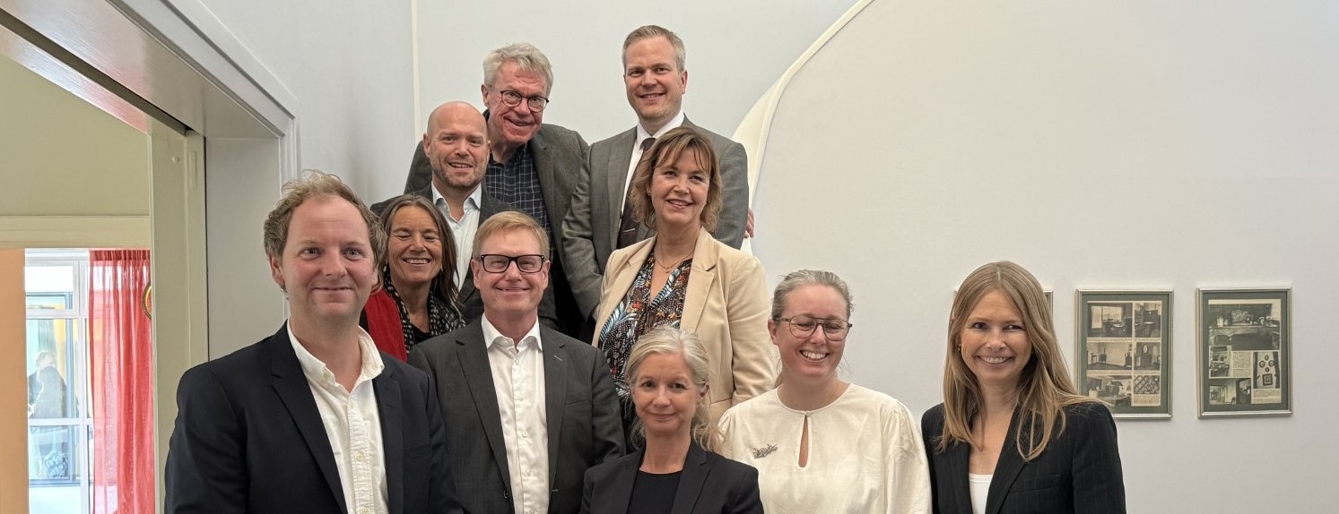 Editors and some of the contributors to the 'Handbook of Nordic Cooperation' at the launch event in Copenhagen, Denmark. . Photo: PRIO