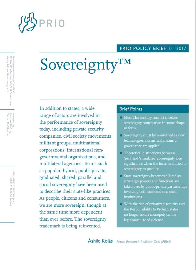 Front cover of publication