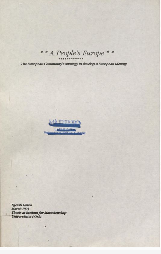 A People's Europe