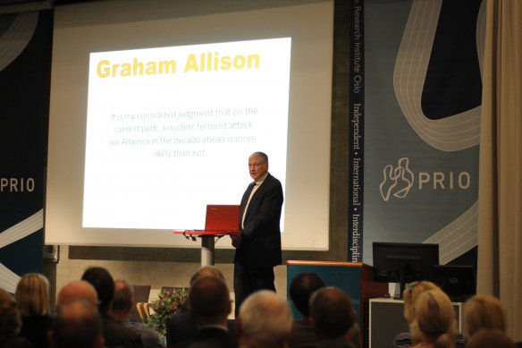 John Mueller at the PRIO Annual Peace Address.