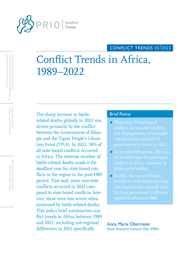 Cover - Conflict Trends 5, 2023