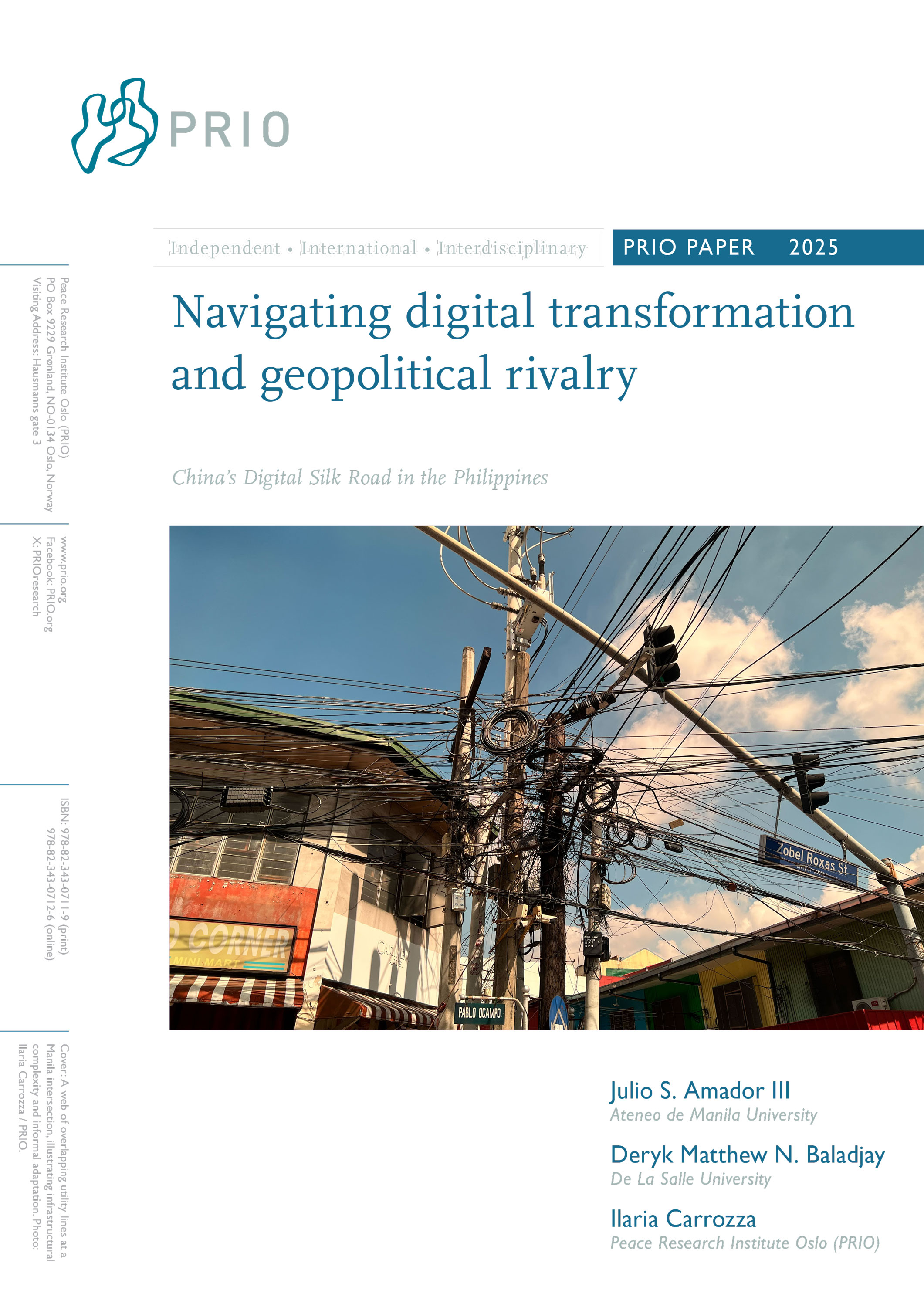 Navigating digital transformation. PRIO