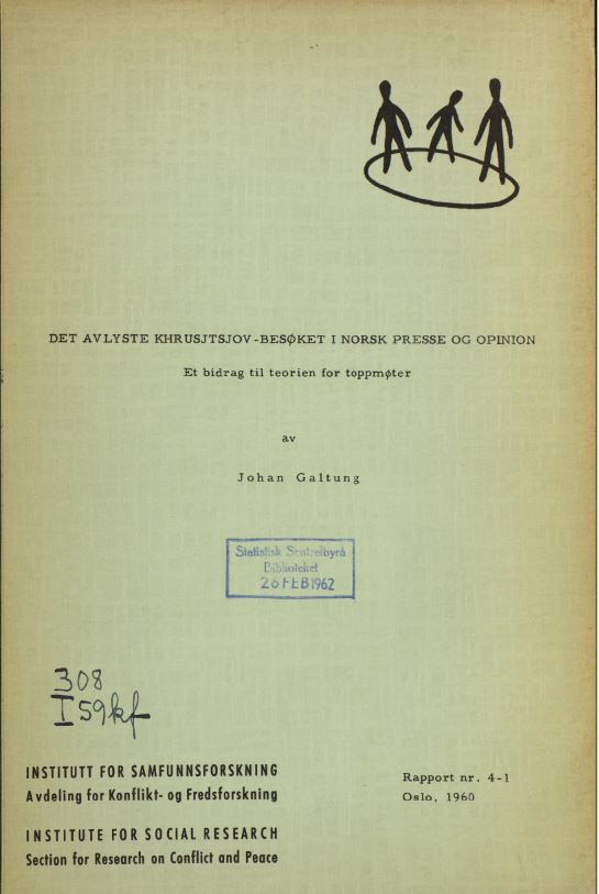 Front cover of publication