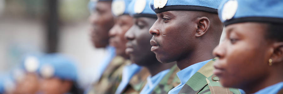 UN Peacekeepers Day celebration in the DR Congo. PHOTO: Wikimedia Commons.