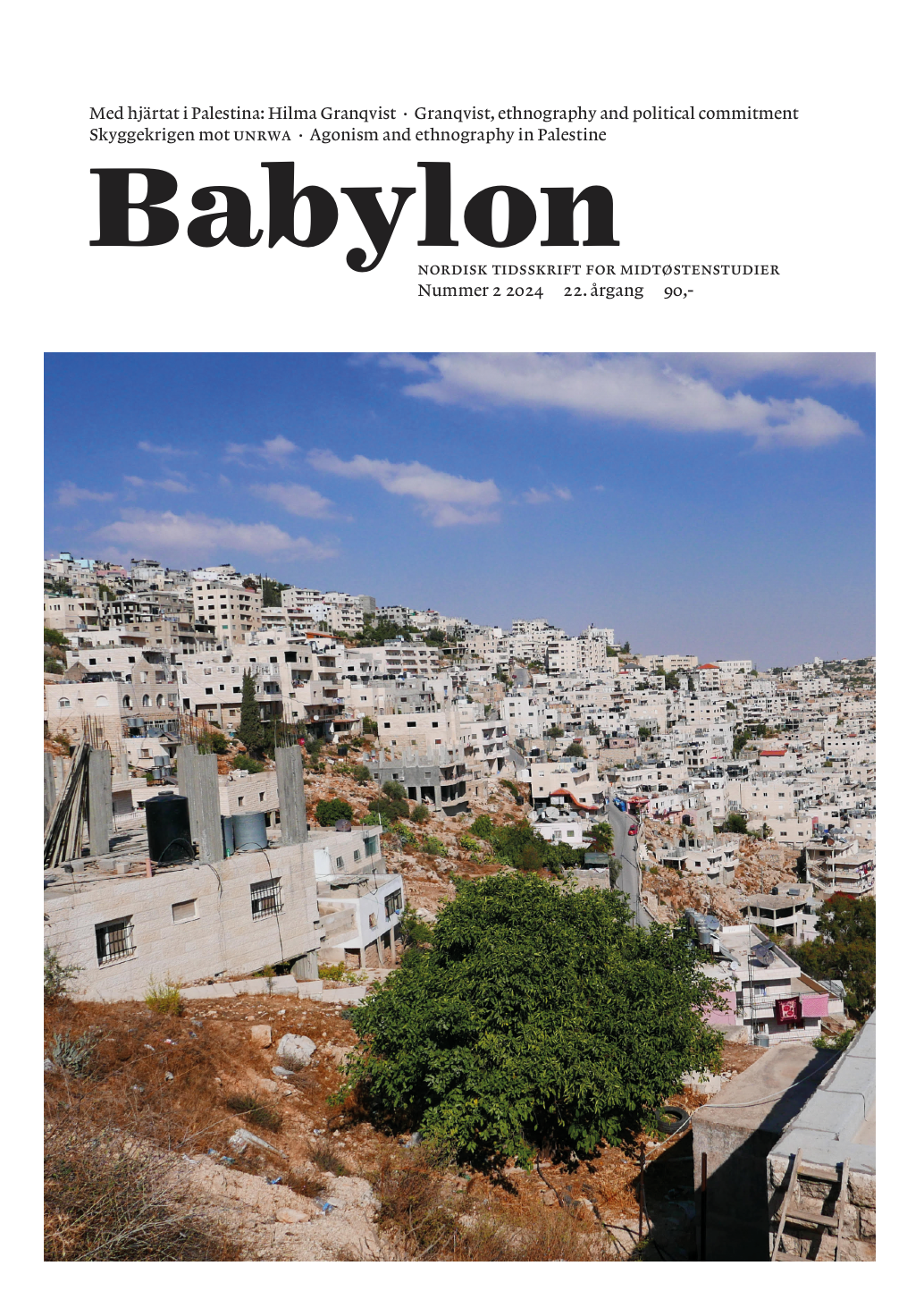 Nordisk tidsskrift for Midtøstenstudier