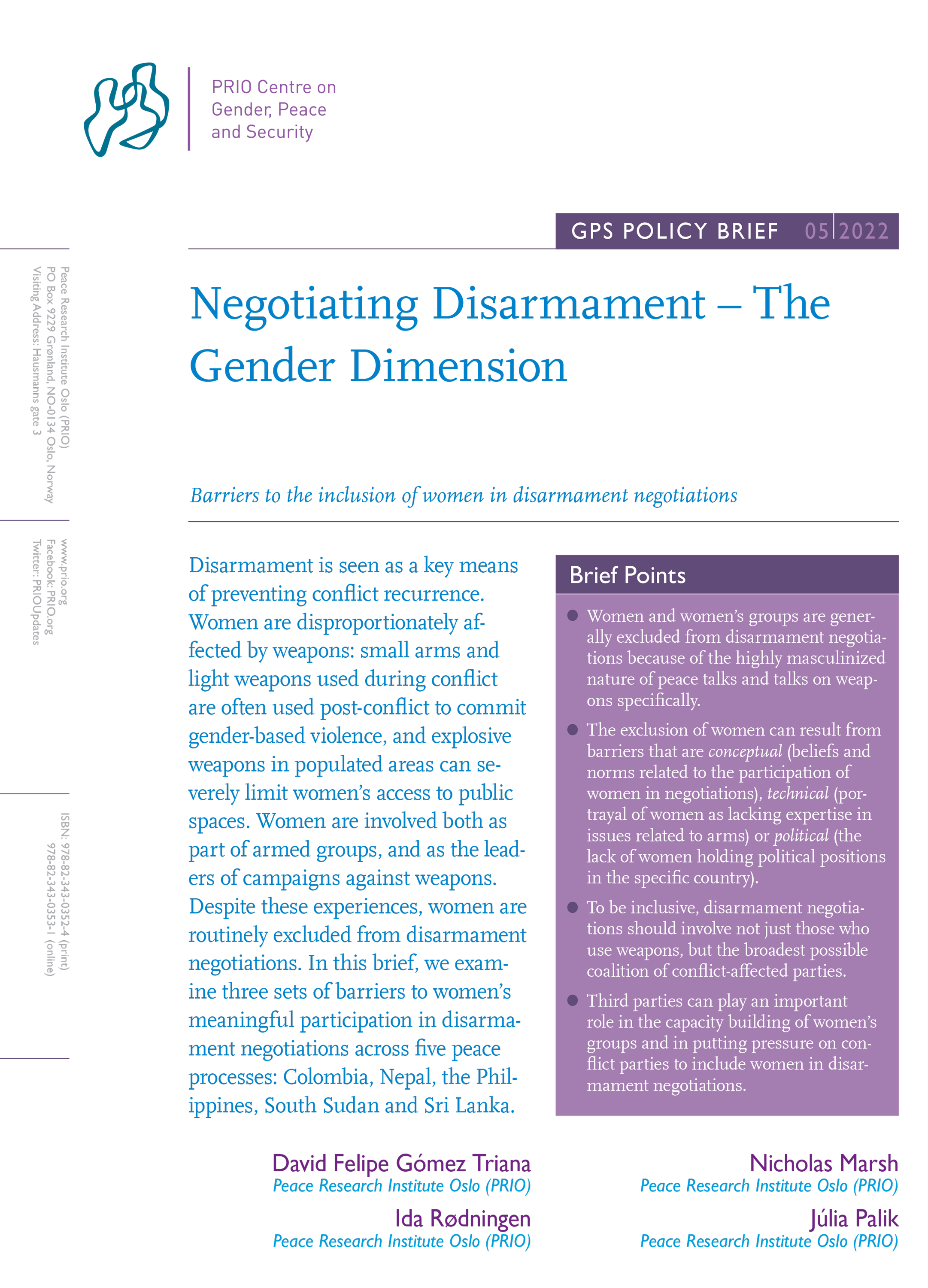 Front cover of publication.