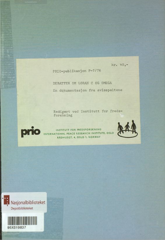 Front cover of publication