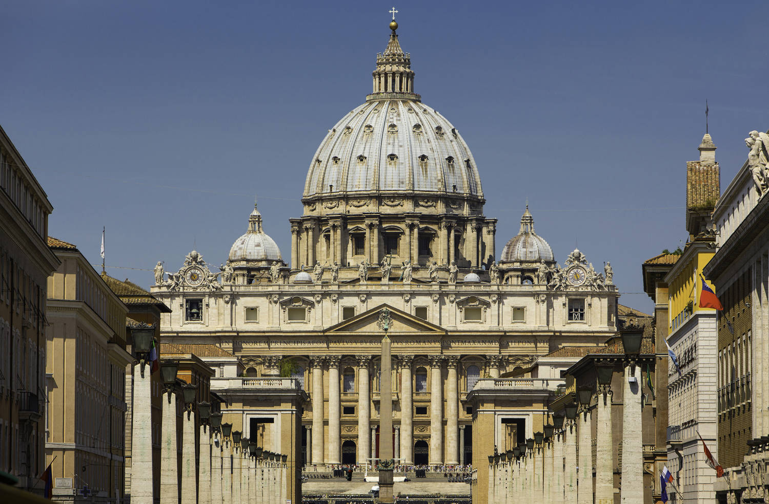 Vatican with St Peter's Basilica, Rome, Italy. Photo: Getty Images
