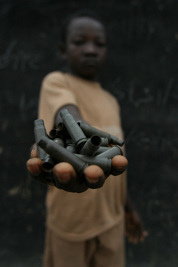 Child in a rebel camp in the north-eastern Central African Republic. Photo from Flickr.