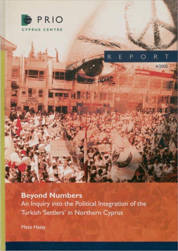 Front cover of publication. PRIO
