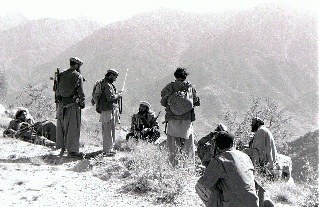 Afghan rebels in Kunar province in 1985. Wikimedia Commons