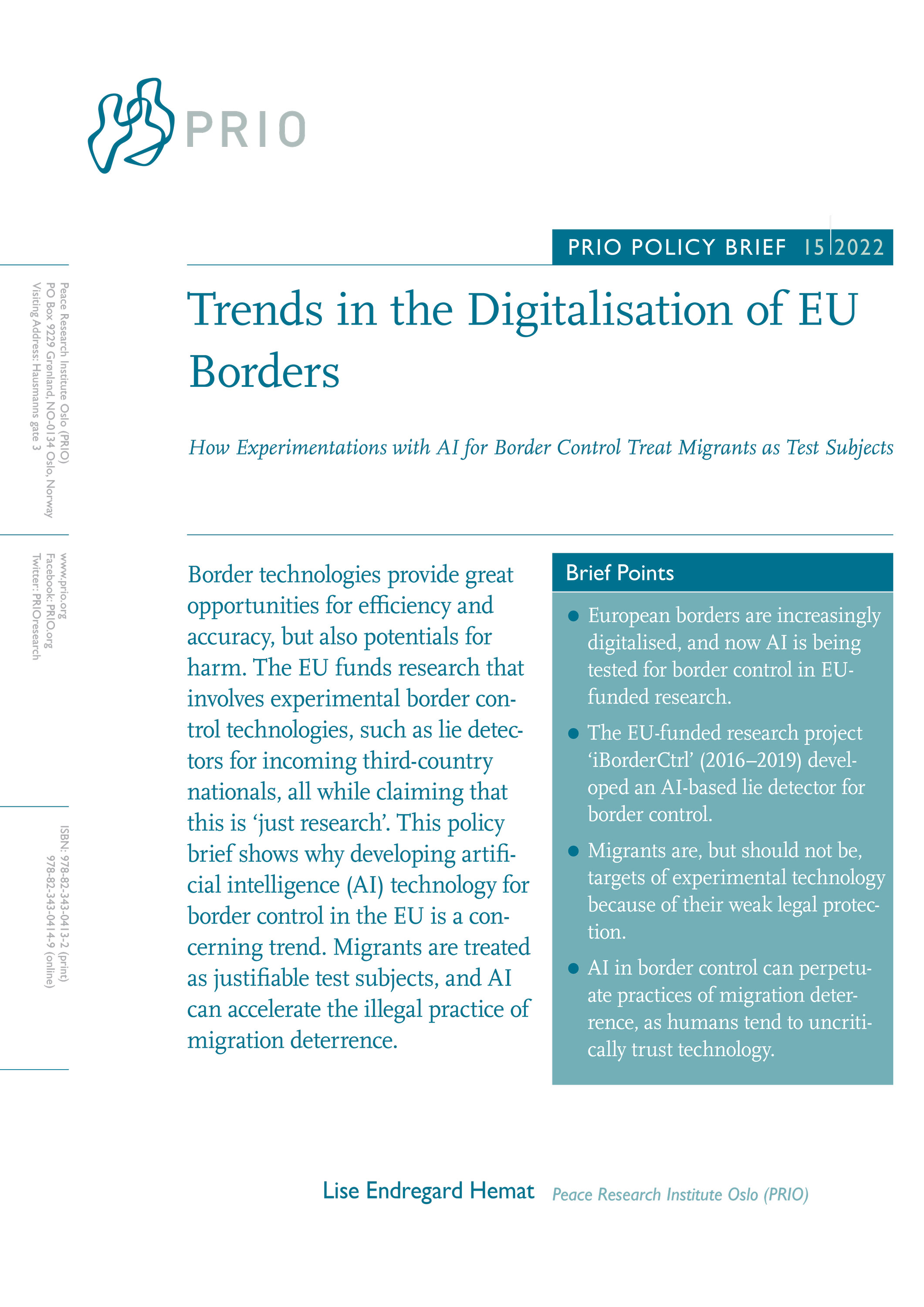 Front cover of publication.