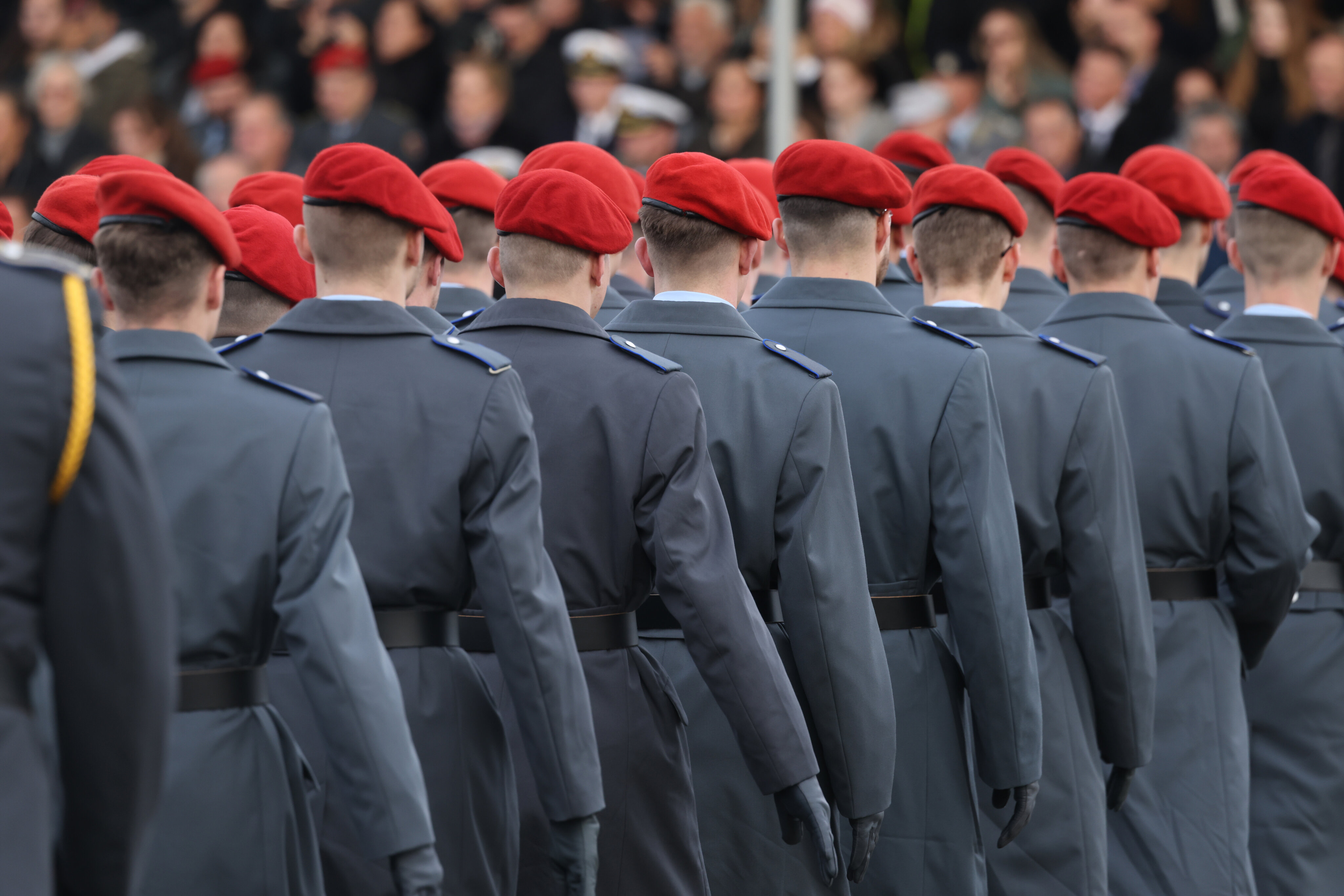 European soldiers in 2025. Photo: Sean Gallup / Getty Images