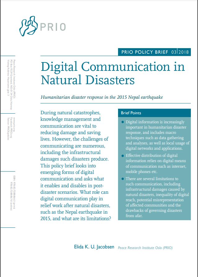 Front cover of publication