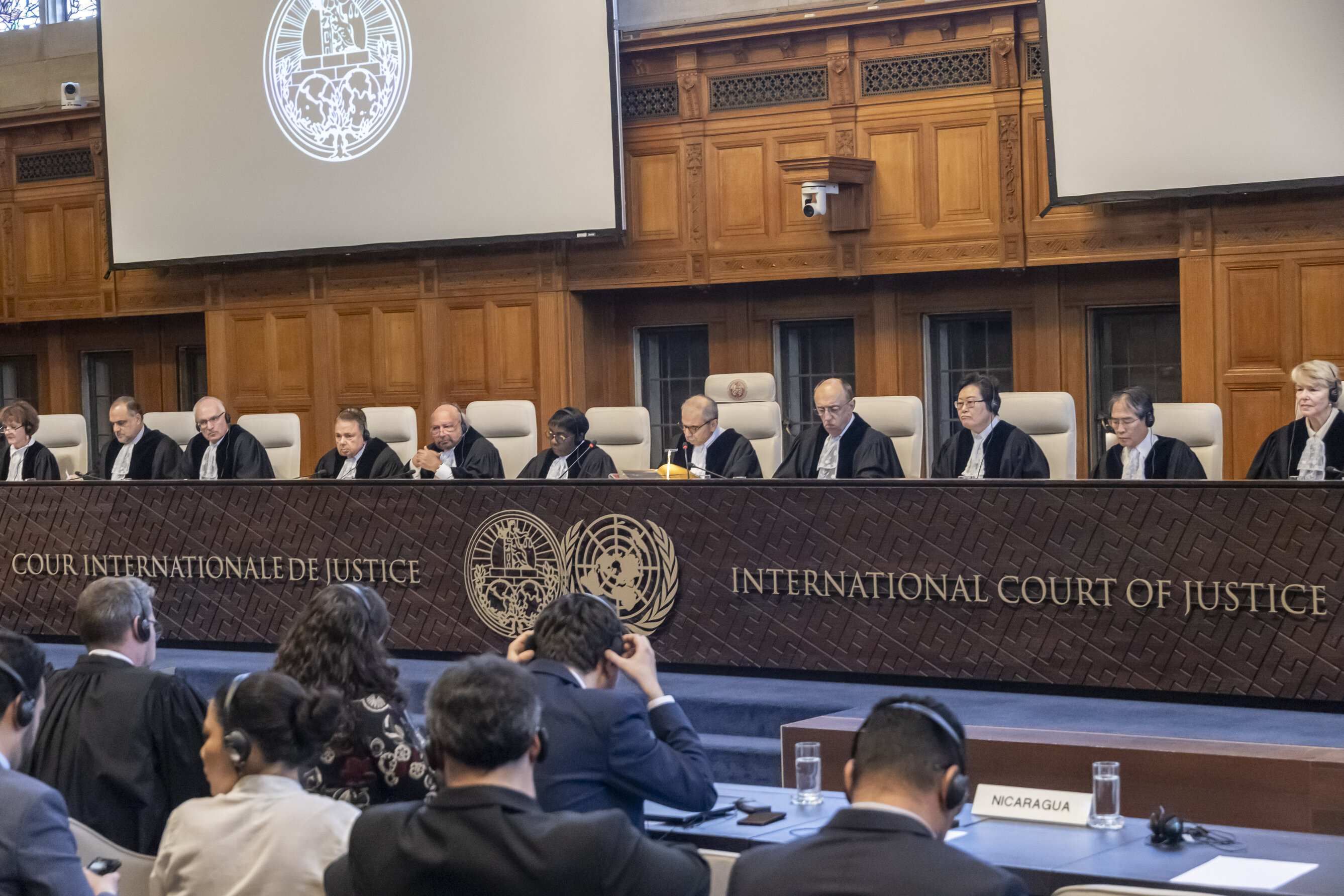 International Court of Justice, the Hague, in April 2024. Photo: Getty Images